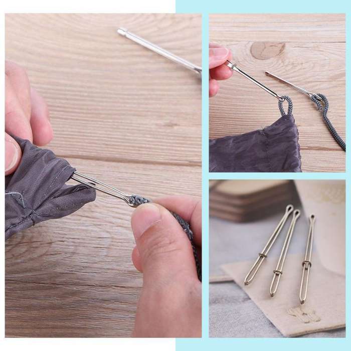 DIY Rope Threader Clip 2 PCs