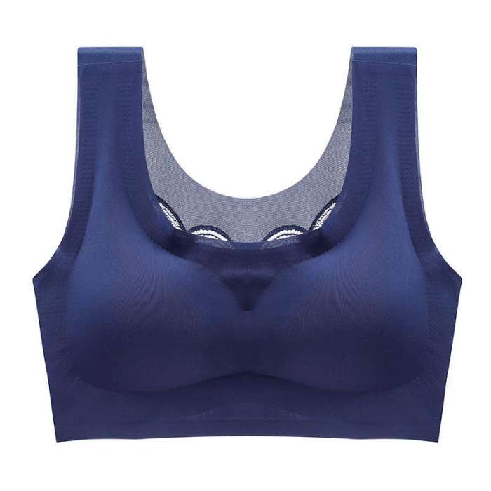 Ultra-thin Plus Size Ice Silk Comfort bra