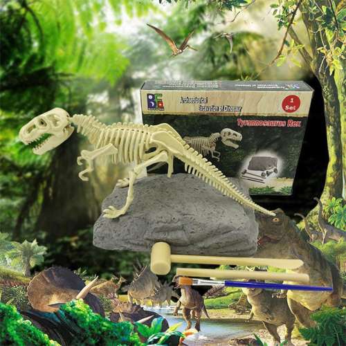 Idearock DIY Archaeological Mining Dinosaur Fossil Toys