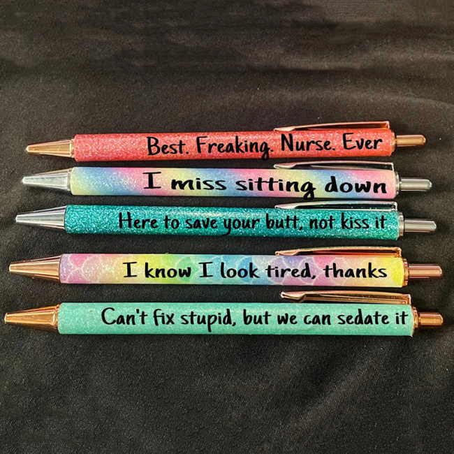 Funny Nurses Pens Set(set of 5)