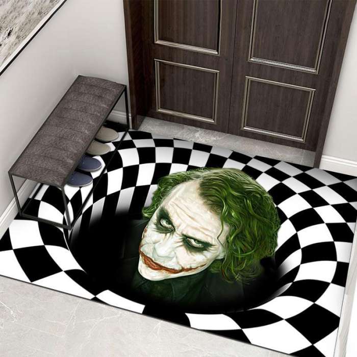 (🎃Early Halloween Promotion🎃) Halloween Clown Trap Vision Carpet
