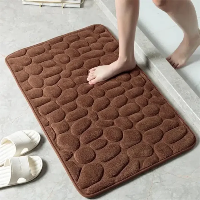 Non-Slip Padded Bath Mat For Shower