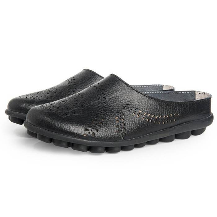Owlkay Casual All-match Hollow Slippers