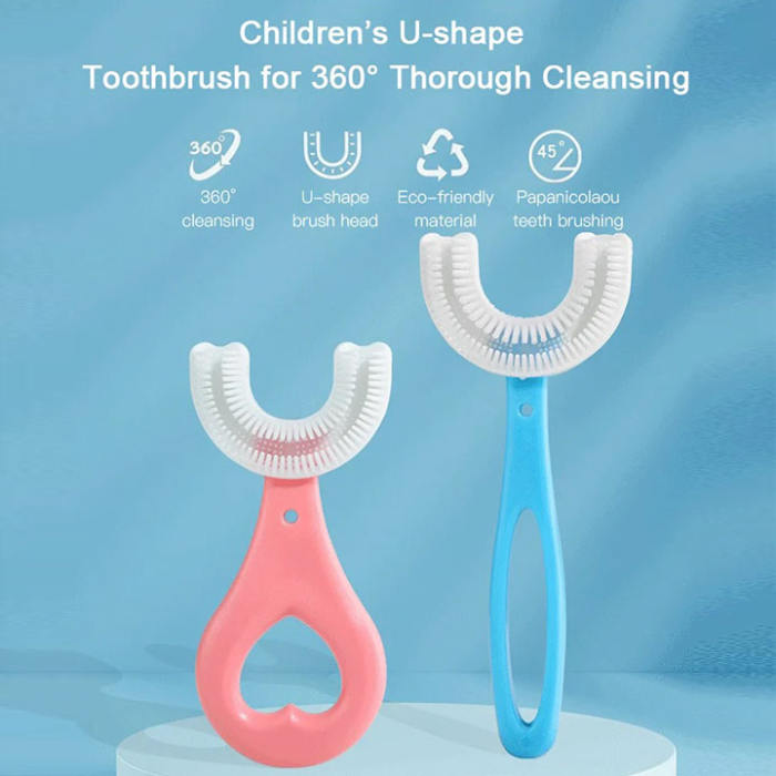 All Rounded Children U-Shape Toothbrush
