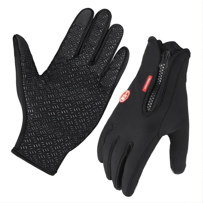 Men's Winter Warm Windproof Waterproof Warm Touch Screen Usable Gloves
