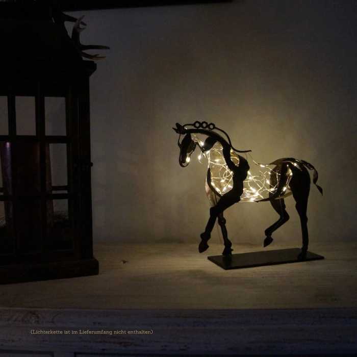 New Horse Sculpture “Adonis” – Quality Handmade from Metal, Abstract but Modern and Realistic Art