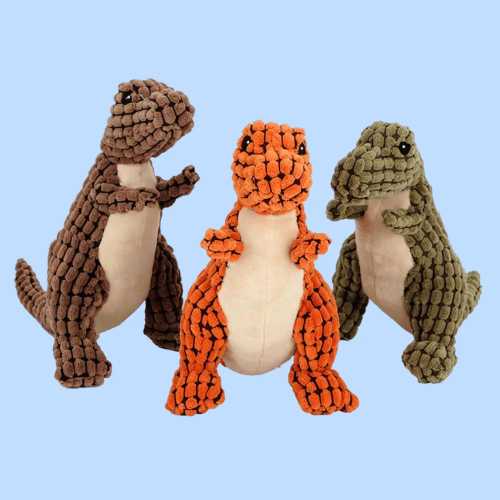 Sale ends in 3 hours / Buy 1 Get 1 Free Today Only - Indestructible Robust Dino - Dog Toy 2.0 Upgrade Version
