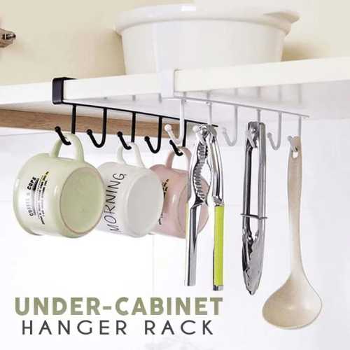 (🔥Last Day Promotion-- Special Offer Now) Under-Cabinet Hanger Rack