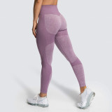 Seamless Leggings High Waisted Color Block Yoga Pants