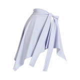 Yoga Tennis Tie Up Skirts Cover Up Sport Skirts