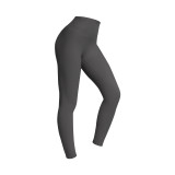Women's Ribbed Workout Seamless Yoga Outfits High Waisted Leggings