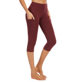 Women's Capri Leggings Workout Yoga Pants