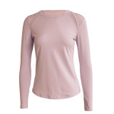 Quick Drying Breathable Long Sleeve Fitness Yoga Top