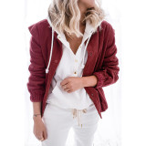 Solid Color Cardigan Casual Loose Long Sleeve Jacket