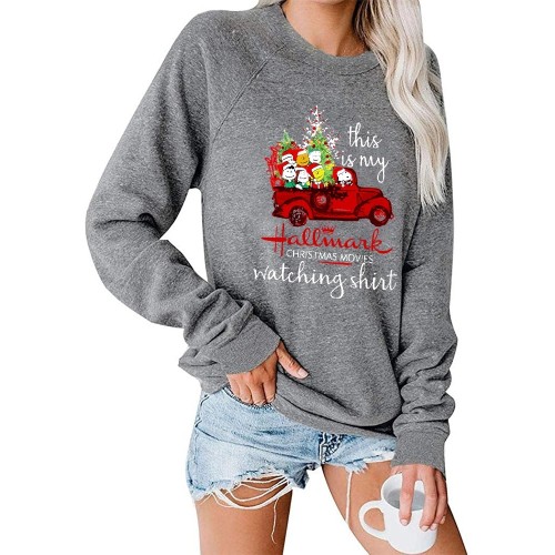 Women Casual Christmas Sweatshirt