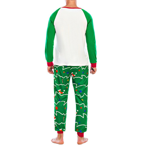 Men's Pajamas Fitted Christmas Two Pieces Pants Sets