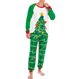 Men's Pajamas Fitted Christmas Two Pieces Pants Sets