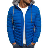 Winter Jacket Men's Fashion Hooded Slim Coat