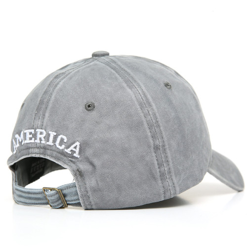 Solid Flag Ponytail Baseball Cap