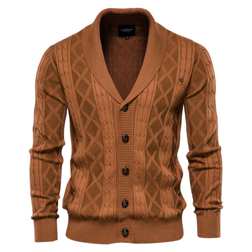 High Quality Men Cardigan Sweater Coat