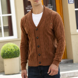 High Quality Men Cardigan Sweater Coat