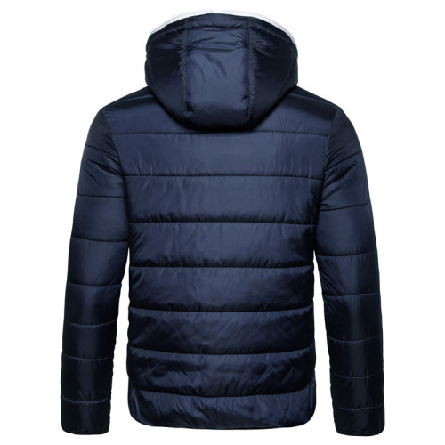 Men's Winter Zipper Hooded Thicken Warm Outwear Coat