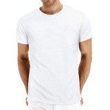 Men's Solid Short Sleeve T Shirt