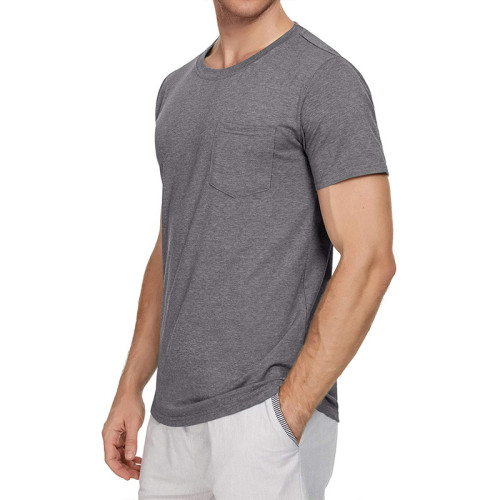 Men's Solid Short Sleeve T Shirt