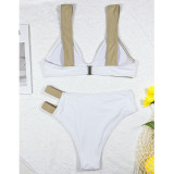 Women's White Bikini Set Swimsuit