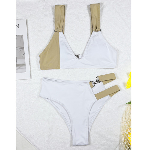Women's White Bikini Set Swimsuit