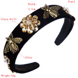 Baroque Bee Wide Edged Headband