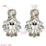 Rhinestone Sparkly Crystal Drop Earrings