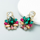 Rhinestone Sparkly Crystal Drop Earrings