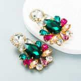 Rhinestone Sparkly Crystal Drop Earrings