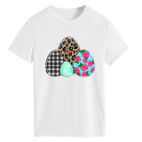 Plus Size Round Neck Dinosaur Eggs Printed T-Shirt