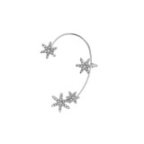Sliver Snowflake Ear Loop Earring Wholesale