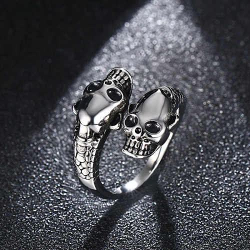 Hip-Hop Men's Skull Ring Wholesale