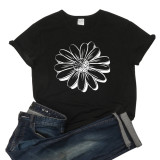 Sunflower Simple Short Sleeve T-Shirt