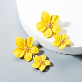 Small Fresh Bohemian Flower Earrings