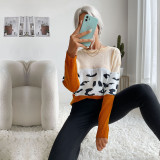 Apricot Long Sleeve Bottomed Sweaters