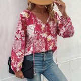 Long Sleeve Flower Shirts
