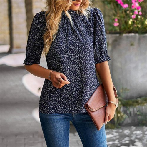 Spring/Summer Short Sleeve Floral Shirts