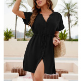 Beach Sunscreen Chiffon Mini Dress