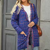 Knitted Cardigan Tassel Fashionable Color Coat