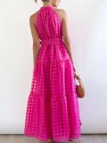 Premium Sleeveless Waist Wrap Soft Style Dress