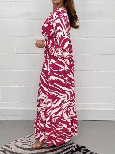 Women's Printed Loose Casual Dress