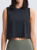 Open Navel Sexy Back Hollowed Out  Yoga Tank Top