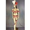 new design top grade new belly dance Samba Carnivel RIO Crystal Bra Costume Outfit Showgirl dancer costume 5 color C1359-6
