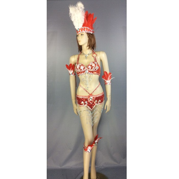 New design top grade belly dance Samba Carnivel RIO Crystal Bra Costume Outfit Showgirl dancer costume 8 color C209-6