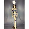 new design top grade belly dance Samba Carnivel RIO Crystal Bra Costume Outfit Showgirl dancer costume 7 color C2152-6
